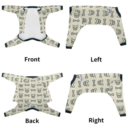 Pyjama Ours Frenchie – Ultra doux, confortable et adorablement élégant