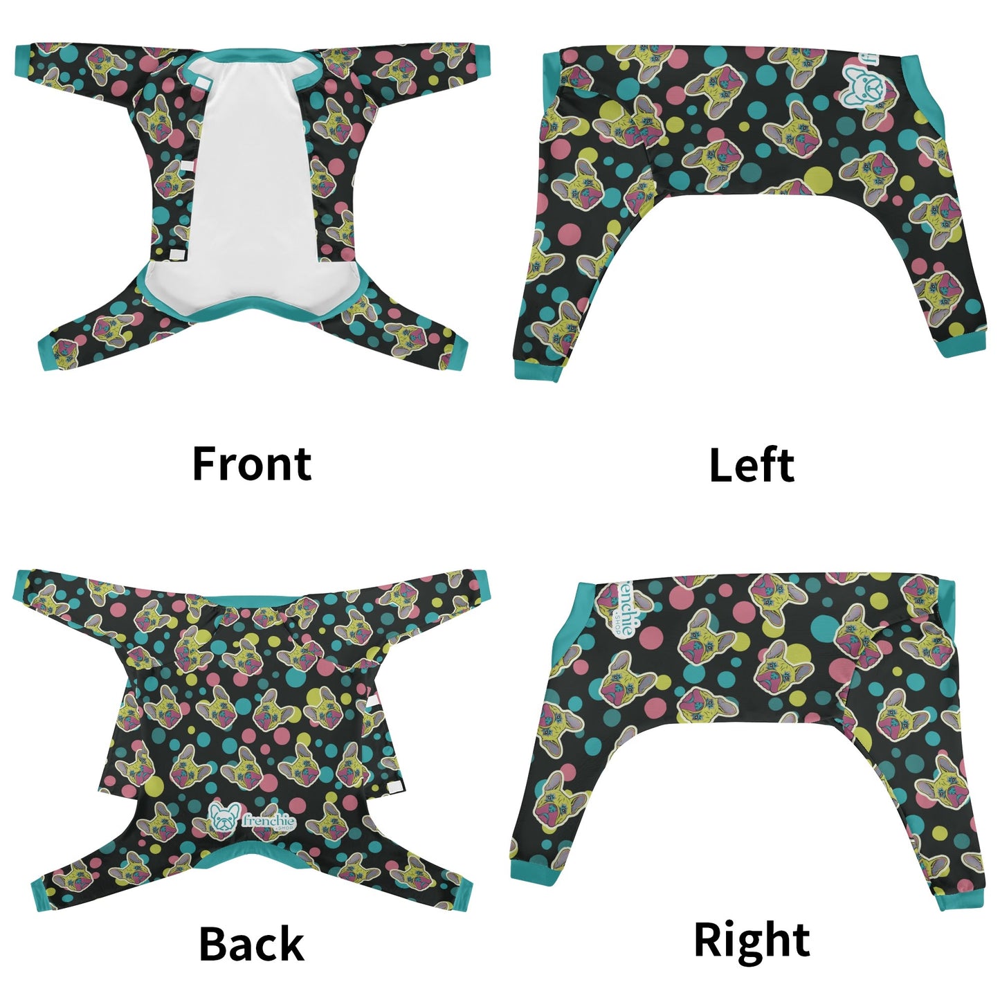 Toast - Pyjama Frenchie – Ultra-doux, confortable et adorablement élégant