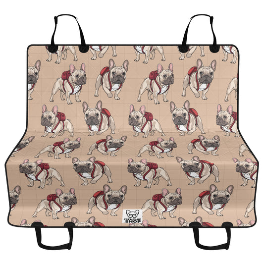 Dumpling - Car Pet Seat Covers for french bulldog