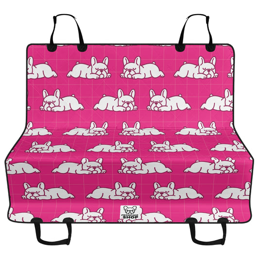Marshmallow - Car Pet Seat Covers for french bulldog