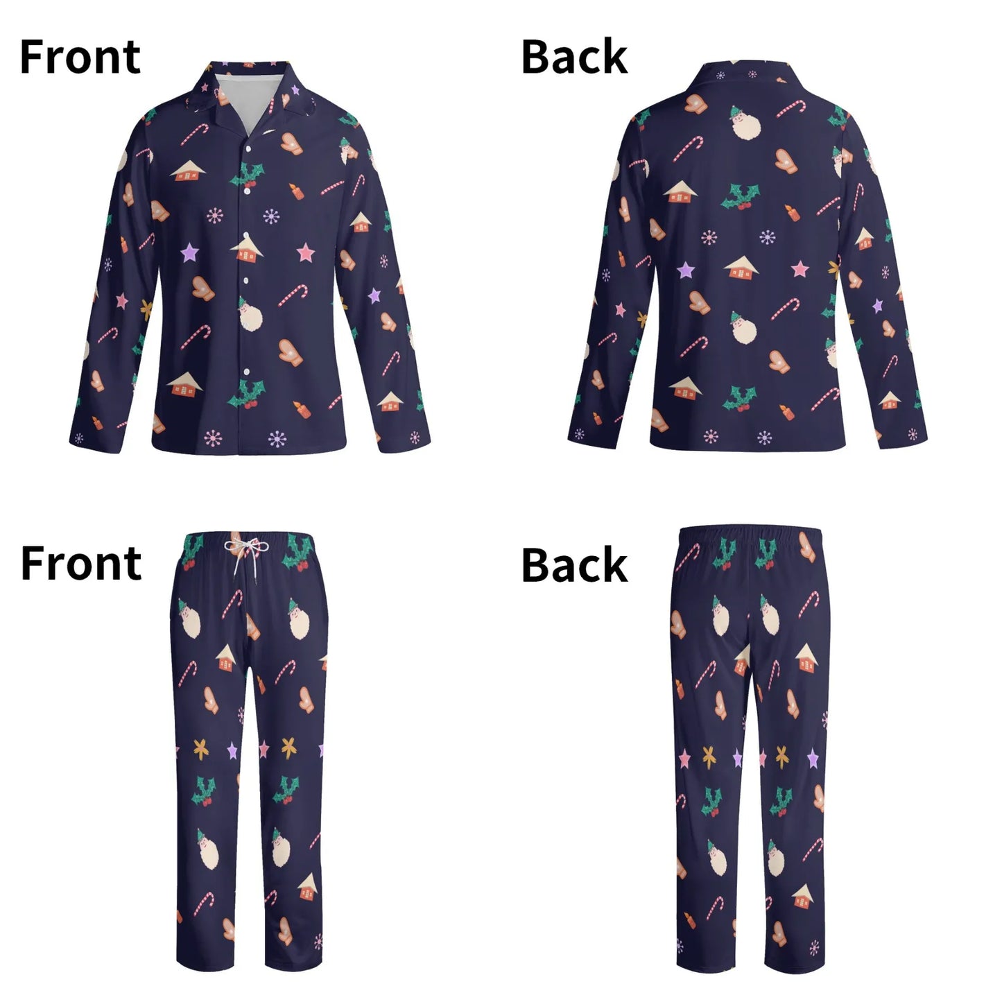 Chrismas - Matching Pajama Set for Frenchie Lovers