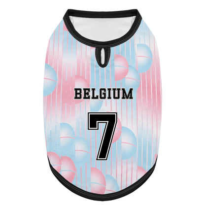 Personalized belgium away - jerseys for Frenchies
