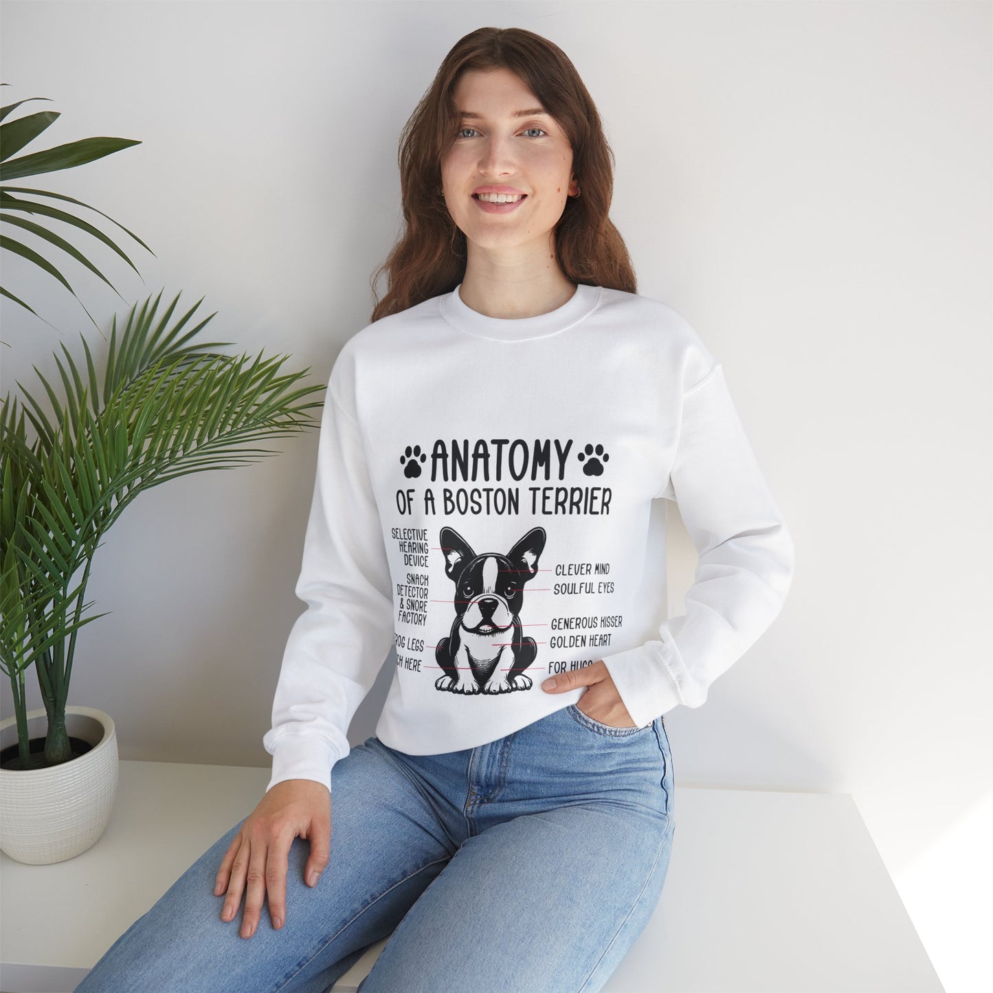 Mae - Unisex Sweatshirt for Boston Terrier lovers