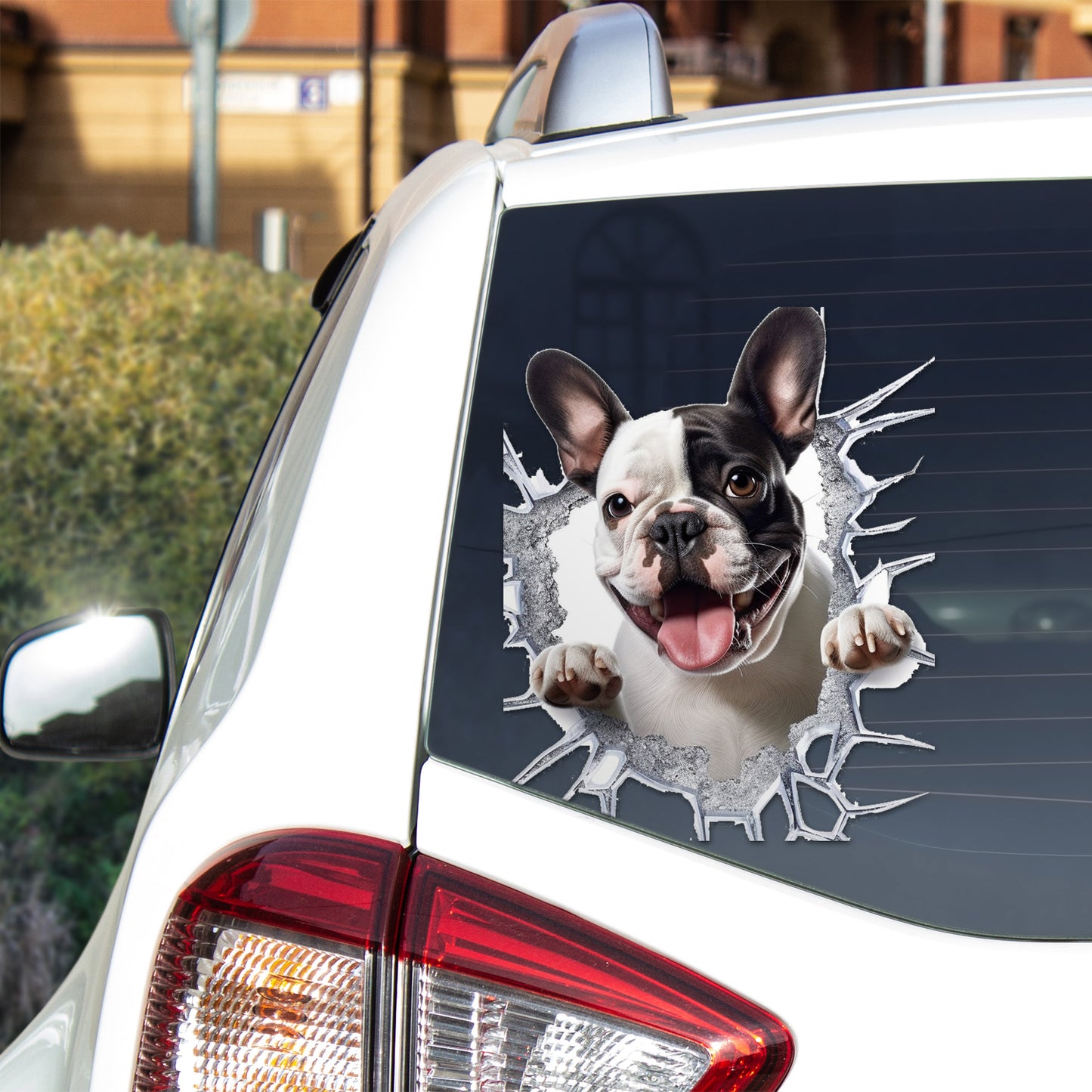Frenchie Passion Car Sticker - Express Your Canine Love