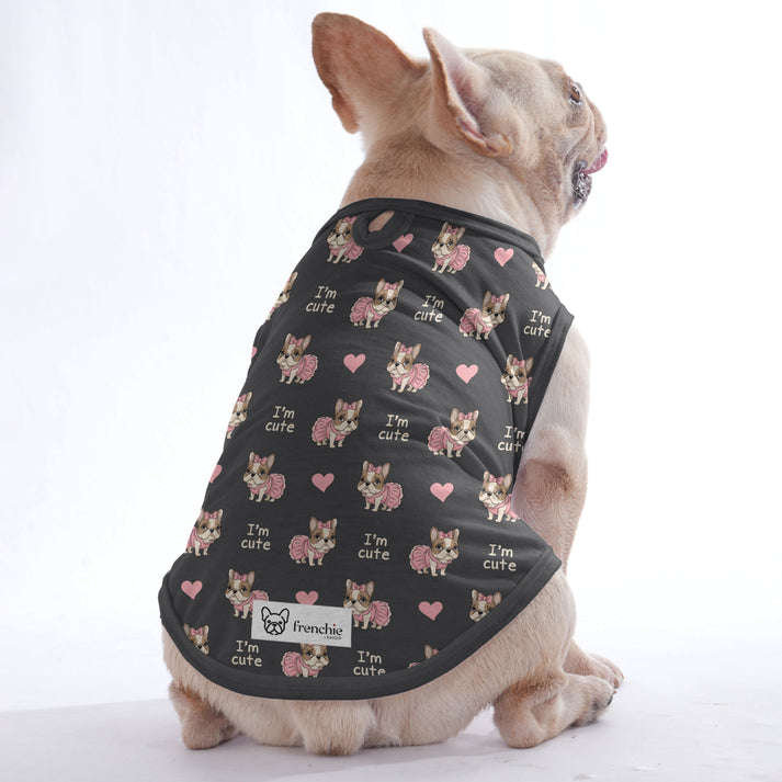 Chemise à carreaux pour bouledogues français - Frenchie Shop Original