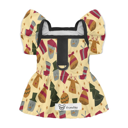 Christmas - French Bulldog Dresses for Females