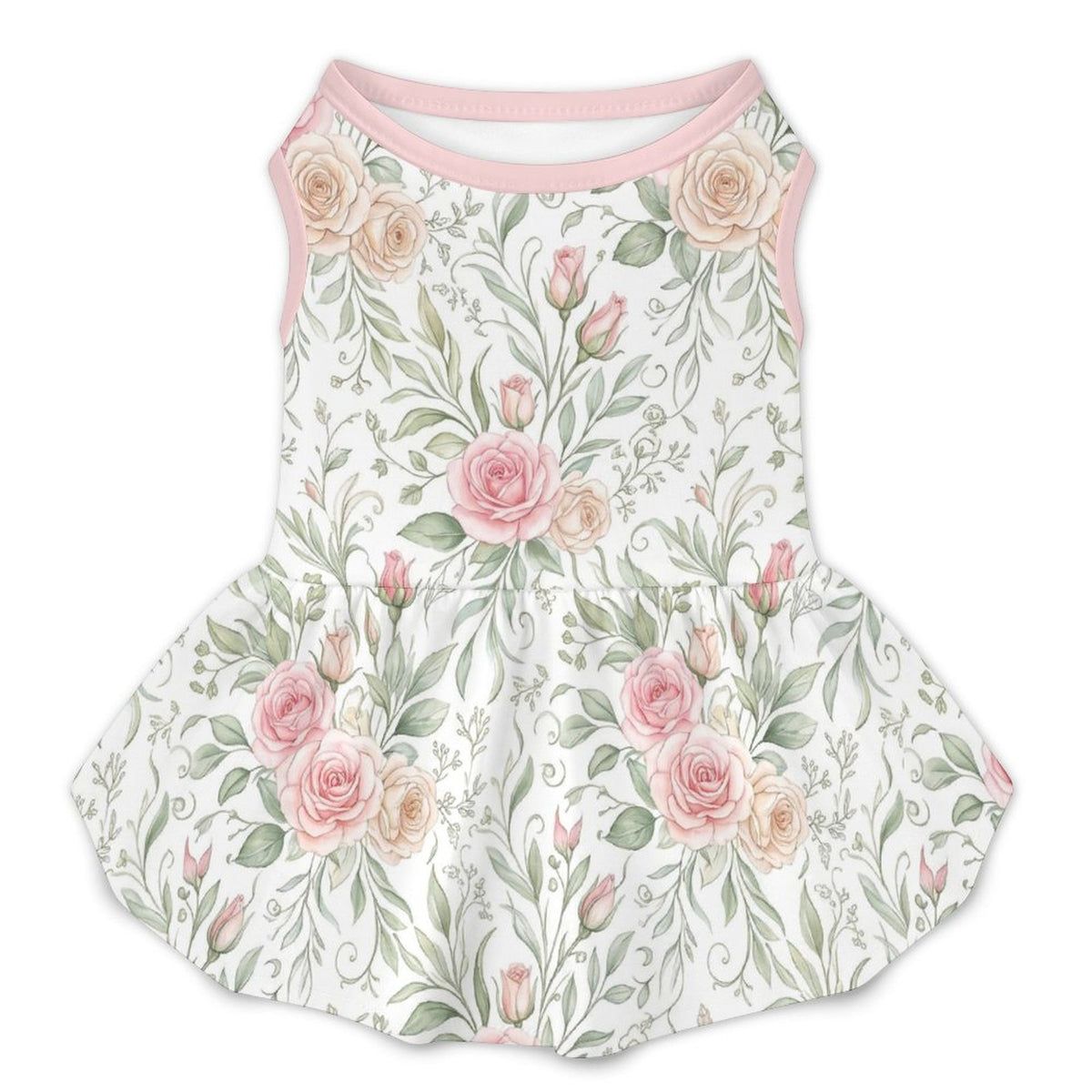 Pet Ruffle Dress(All-Over Printing)