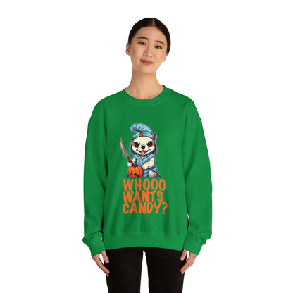 Whoo Wants Candy Halloween  Unisex Sweatshirt