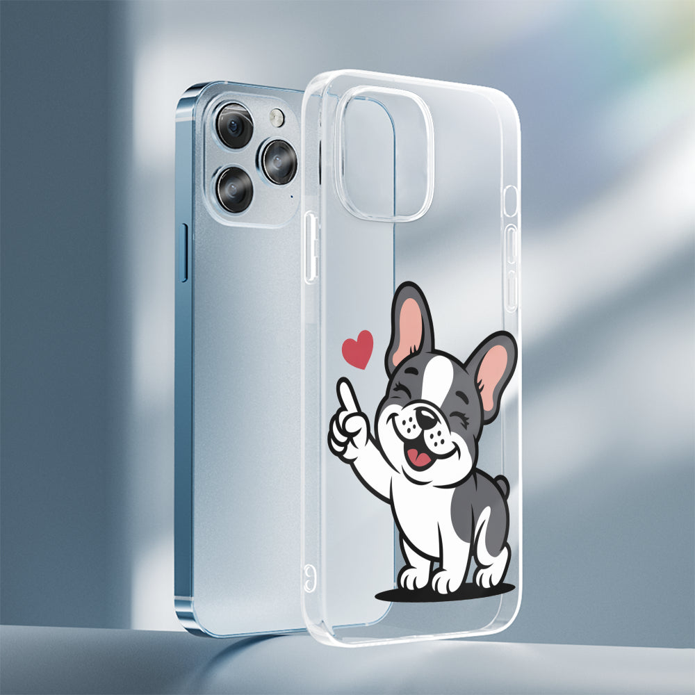 Dixie - Clear Silicone Phone Case for iPhone, Samsung & Google Pixel