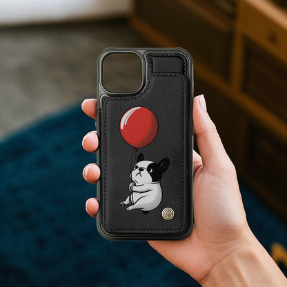 Lucky - Leather Wallet Case for for iPhone & Samsung