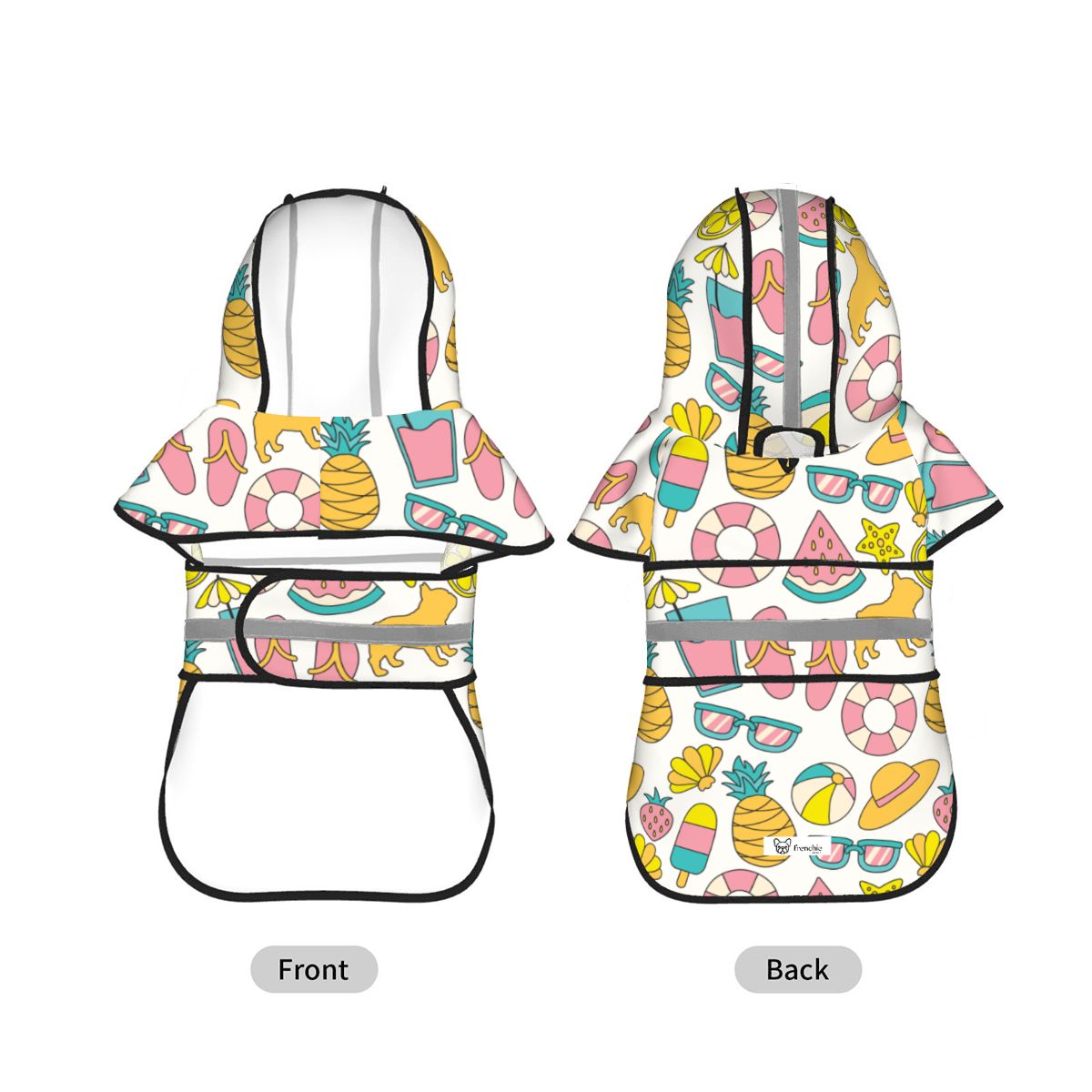 Nala - Reflective Frenchie Poncho