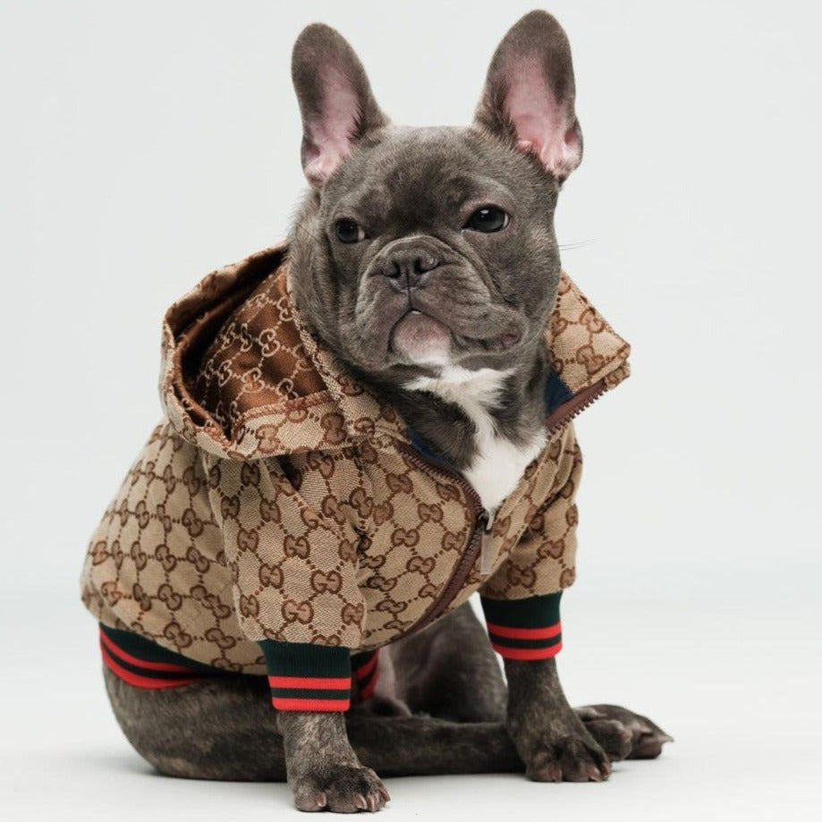 LV Reversible jacket - Brown – The Frenchie Shop