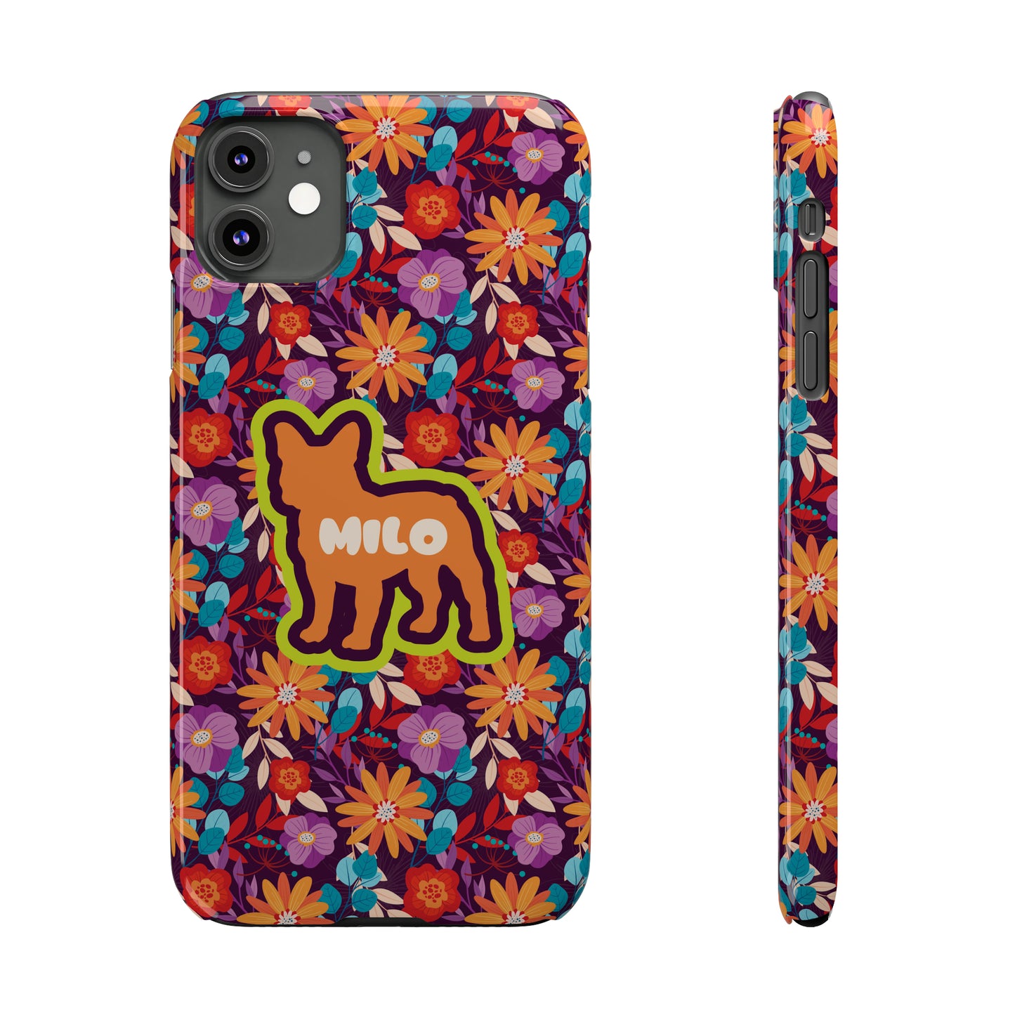Flowers - Custom iPhone Cases  with name