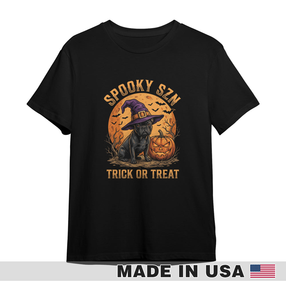SPOOKY FRENCHIE Halloween - Unisex T-Shirt
