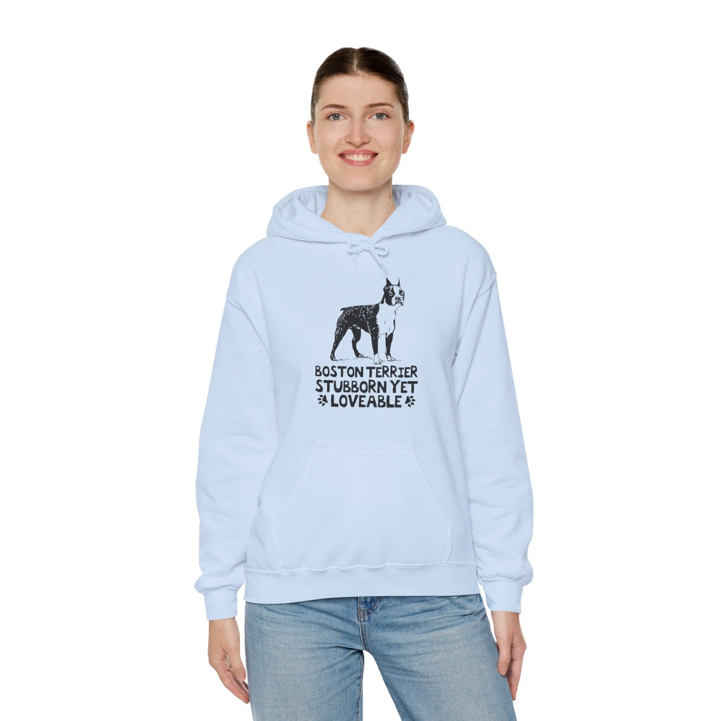 Harlequin - Unisex Hoodie for Boston Terrier lovers