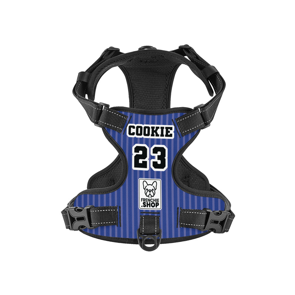 Duchess - Personalized No-Pull French Bulldog Dog Harness