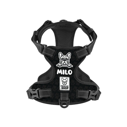 Winston - Personalized No-Pull French Bulldog Dog Harness