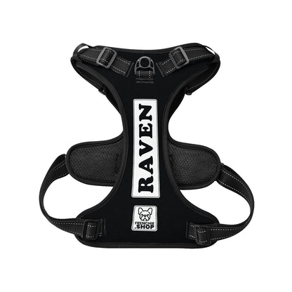 Raven - Personalized No-Pull French Bulldog Dog Harness