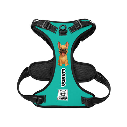 Bun - Personalized No-Pull French Bulldog Dog Harness