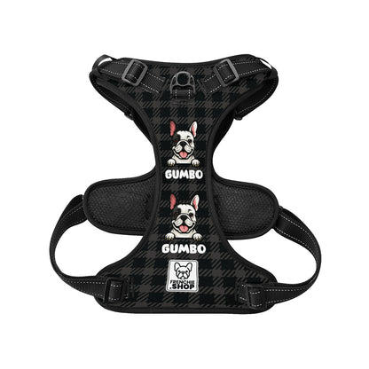 Jaq - Personalized No-Pull French Bulldog Dog Harness