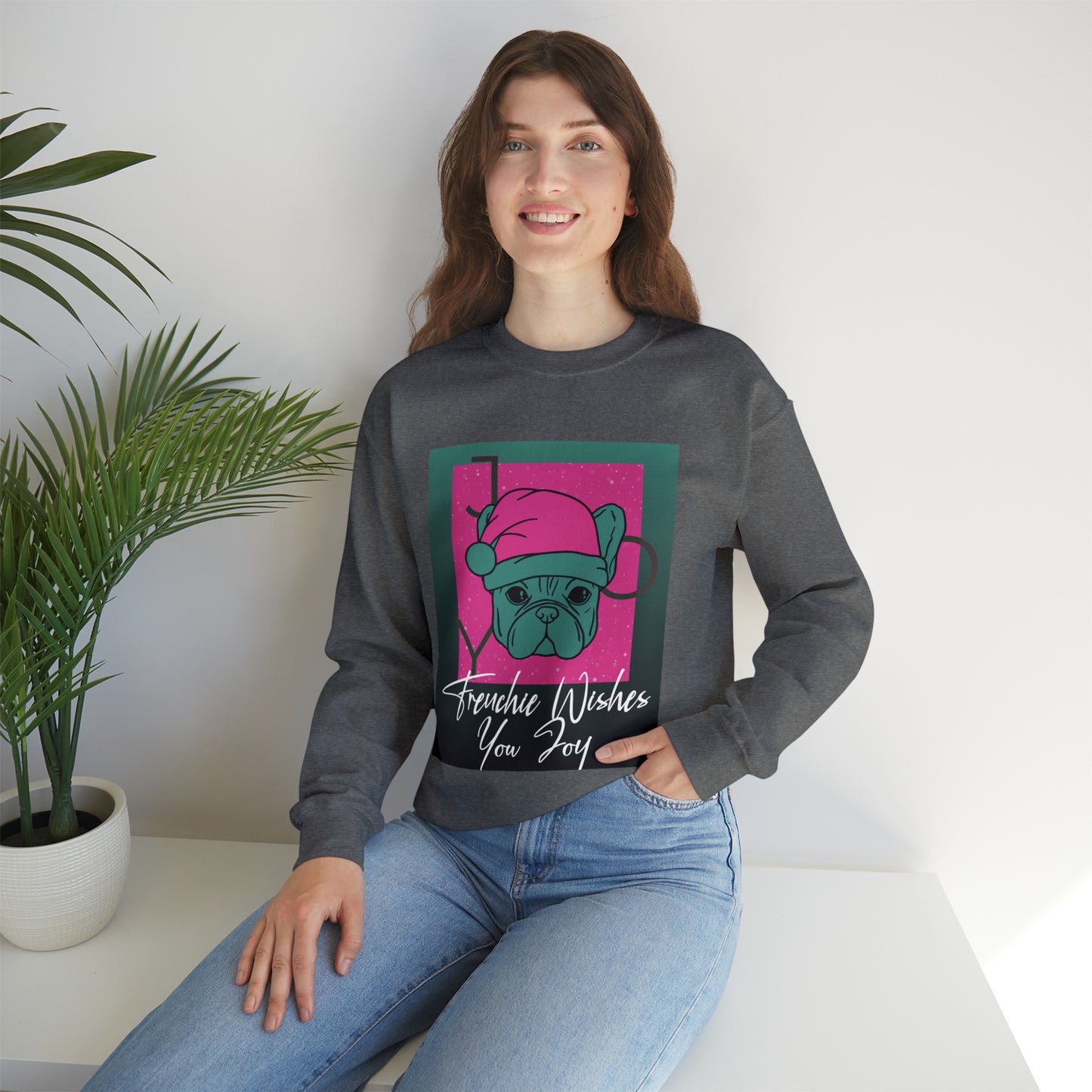Frenchie Wish Sweater - Unisex Sweatshirt
