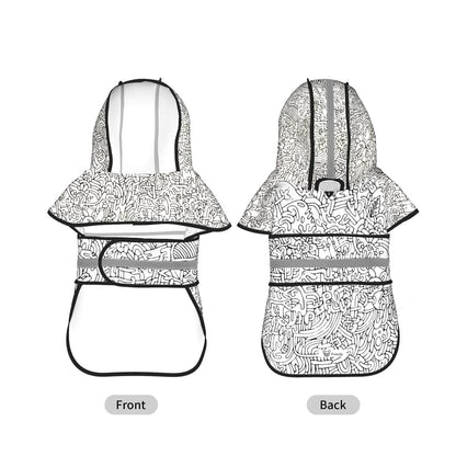 Lola - Reflective Frenchie Poncho