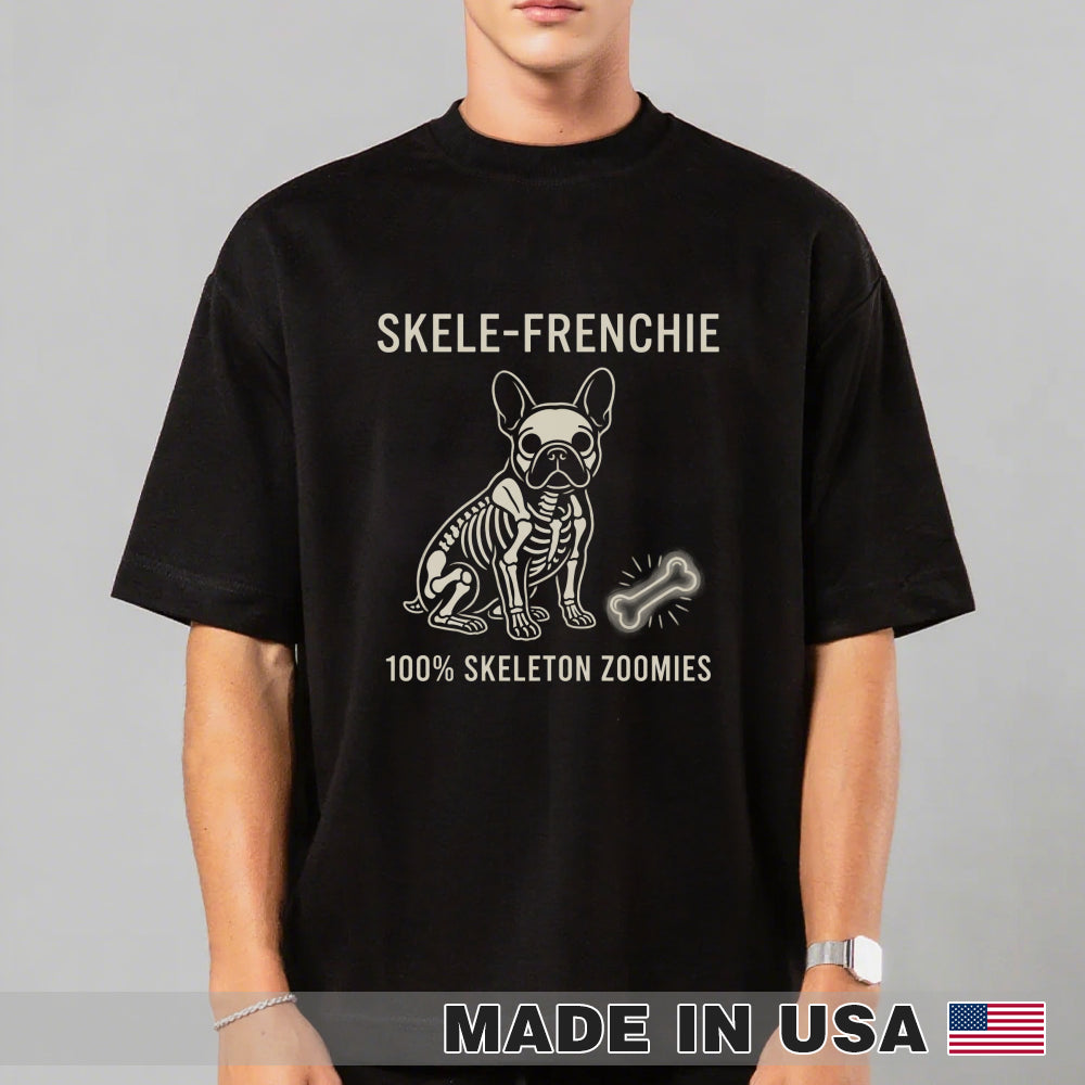 SKELE-FRENCHIE Halloween - Unisex T-Shirt