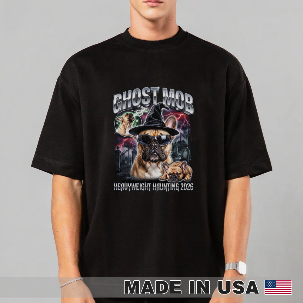 GHOST-FRENCHIE Halloween - Unisex T-Shirt
