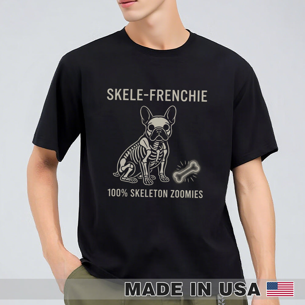 SKELE-FRENCHIE Halloween - Unisex T-Shirt