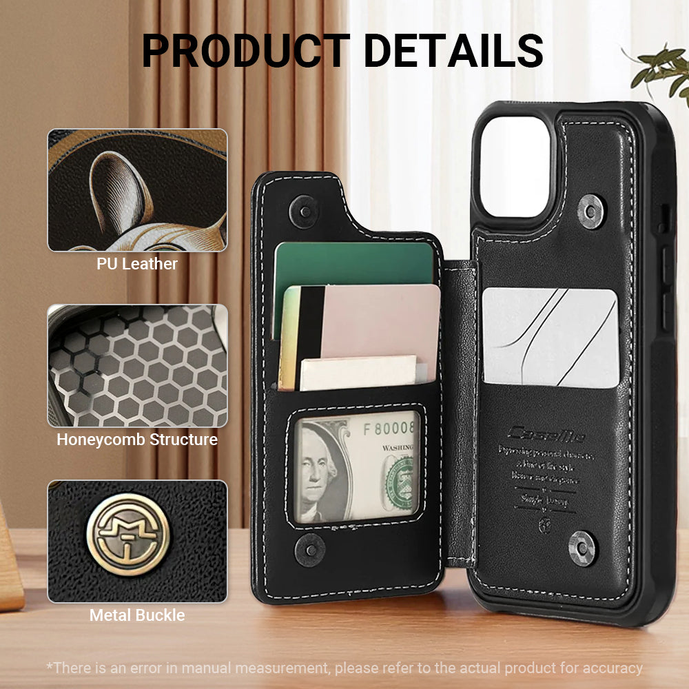 Scout - Leather Wallet Case for for iPhone & Samsung
