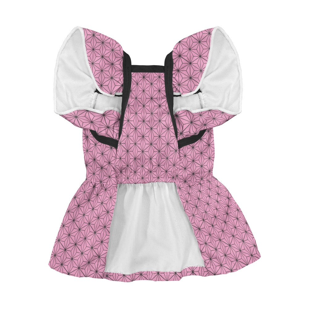 Peach- French Bulldog Dresses for Females