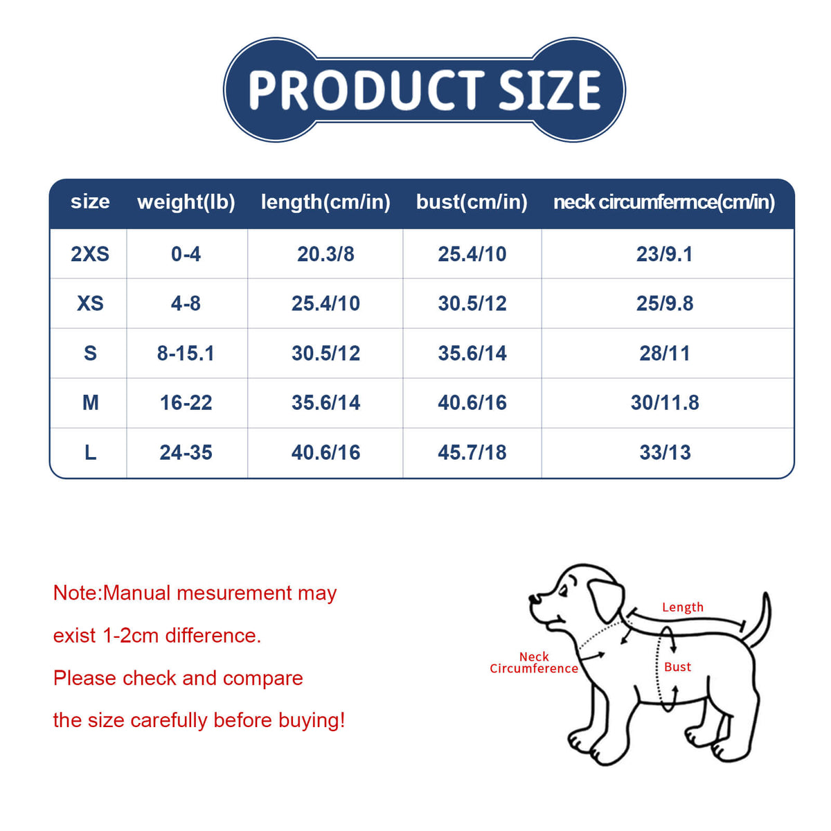 Pet Ruffle Dress(All-Over Printing)