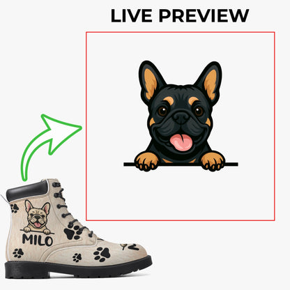 Olympia - Personalized Casual Leather Boot