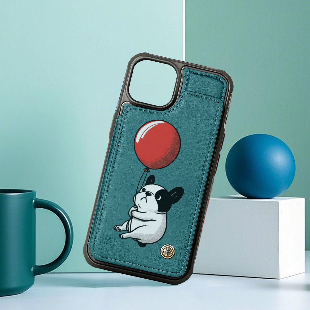 Lucky - Leather Wallet Case for for iPhone & Samsung