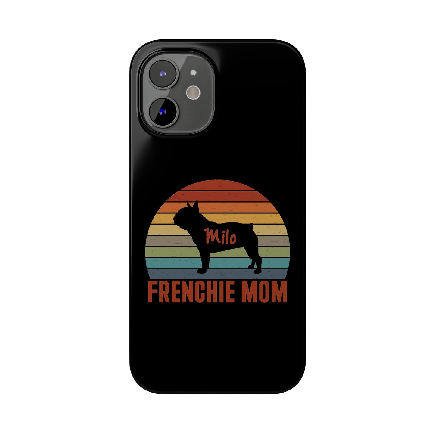 Frenchie Mom - Custom iPhone Cases with name