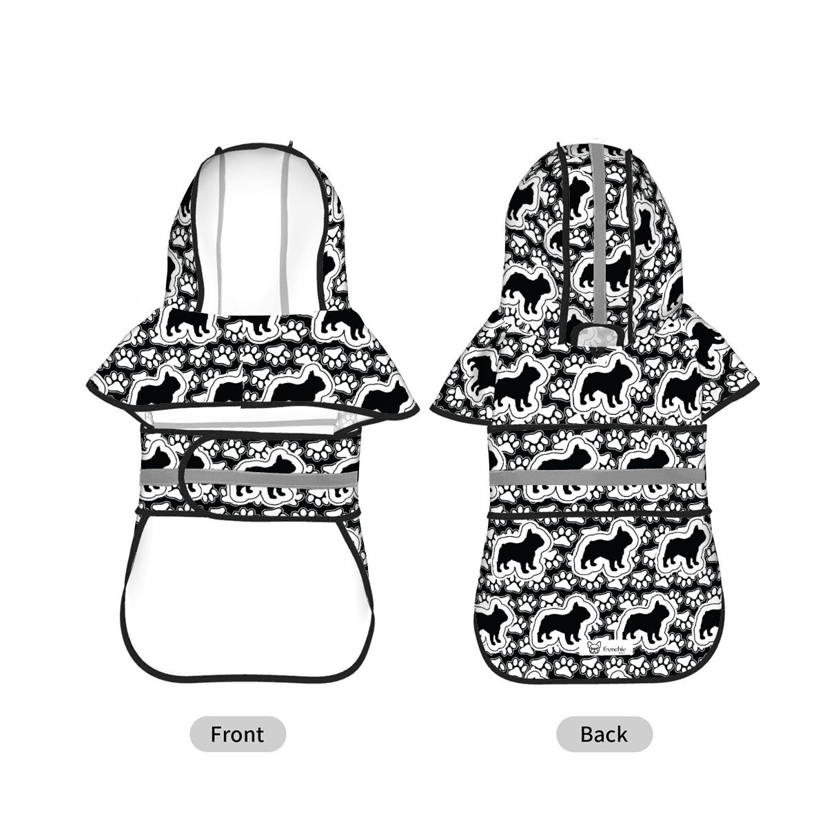 Appollo - Reflective Frenchie Poncho