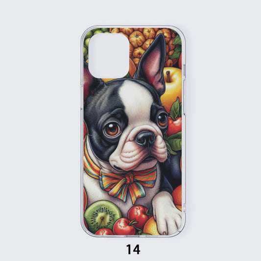 Archie - Funda para iPhone para los amantes de los Boston Terrier