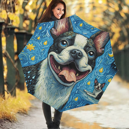 Teddy - Umbrella for Boston Terrier lovers