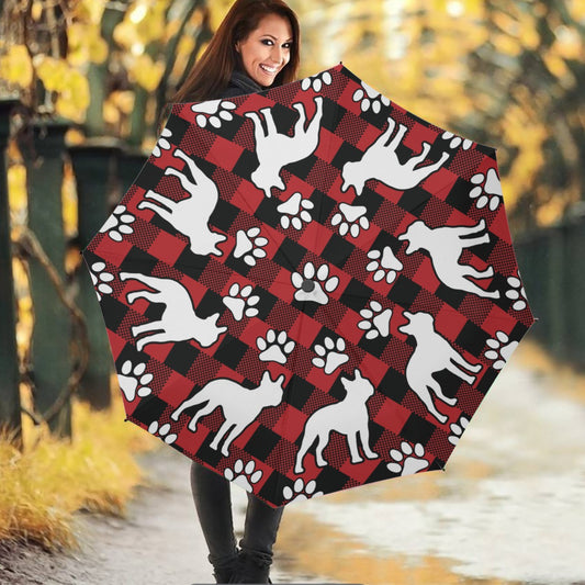 Riley - Paraguas para los amantes del Boston Terrier