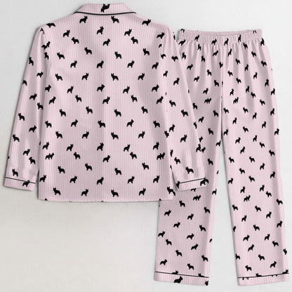 Nala  – Matching Women's Satin Pajamas | Soft Silky Two-Piece Sleepwear Set