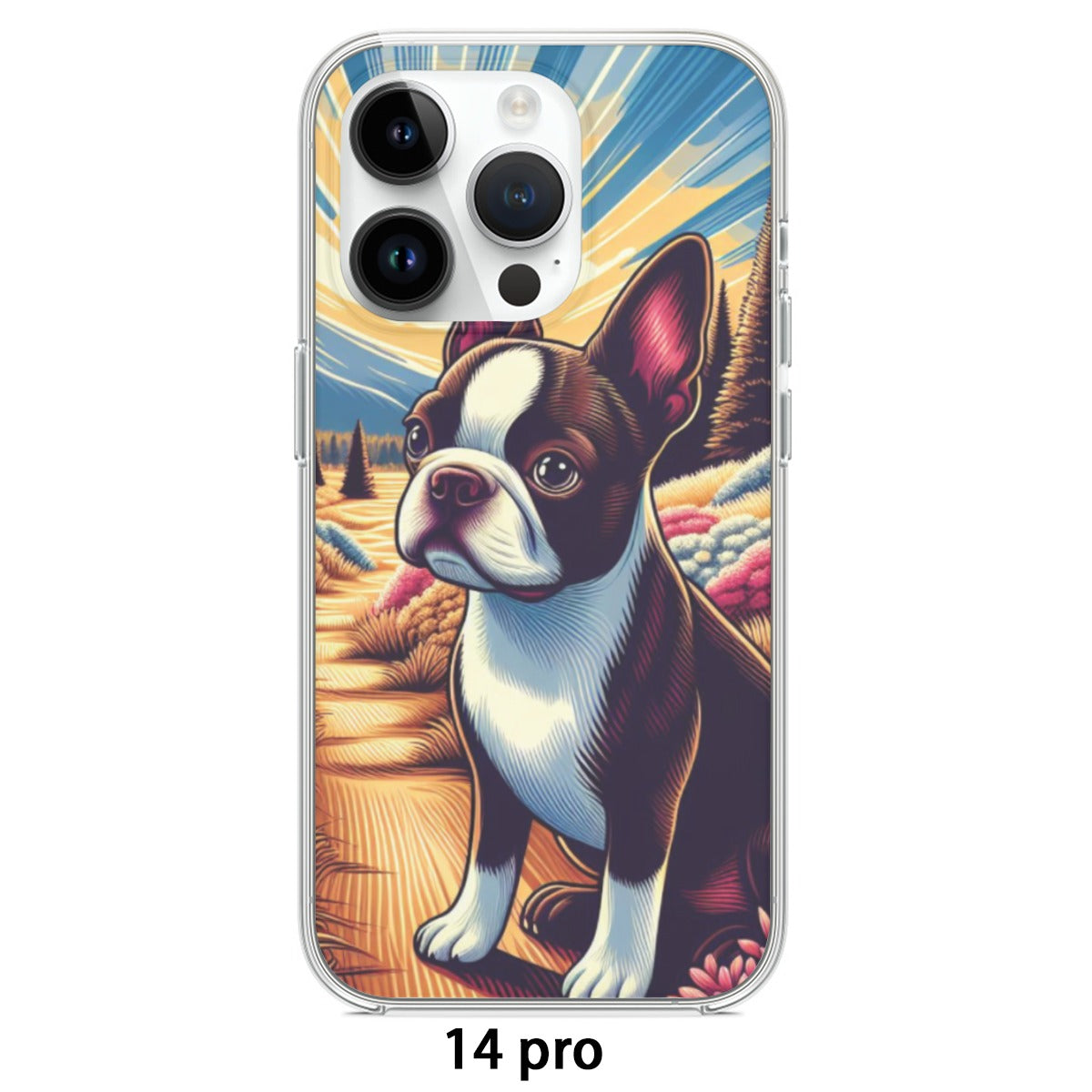 Ellie - iPhone case for Boston Terrier lovers