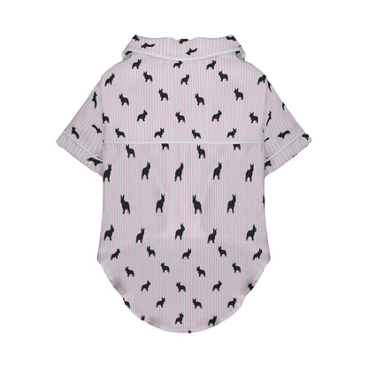 Nala – Matching Frenchie  Pajamas | Soft Satin Pajamas