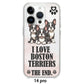 Holly - iPhone case for Boston Terrier lovers