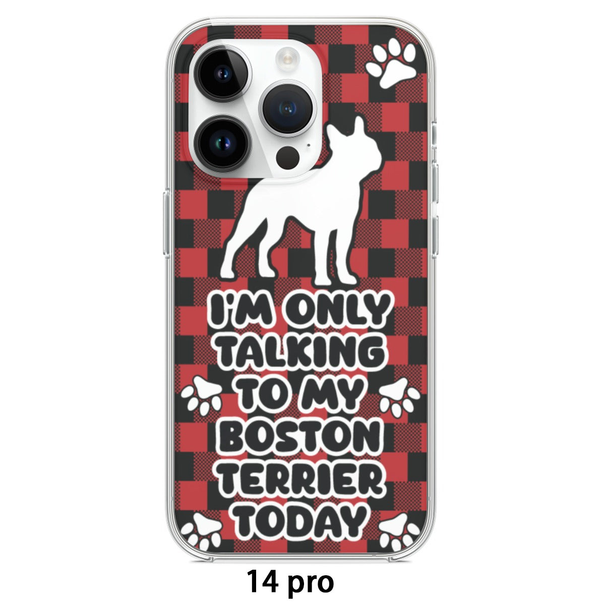 Hugo - iPhone case for Boston Terrier lovers