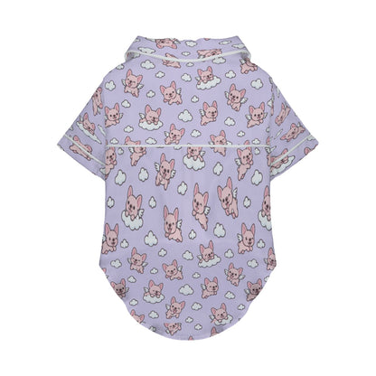 Finn – Matching Frenchie  Pajamas | Soft Satin Pajamas