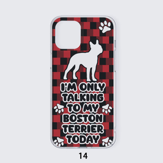 Hugo - iPhone case for Boston Terrier lovers