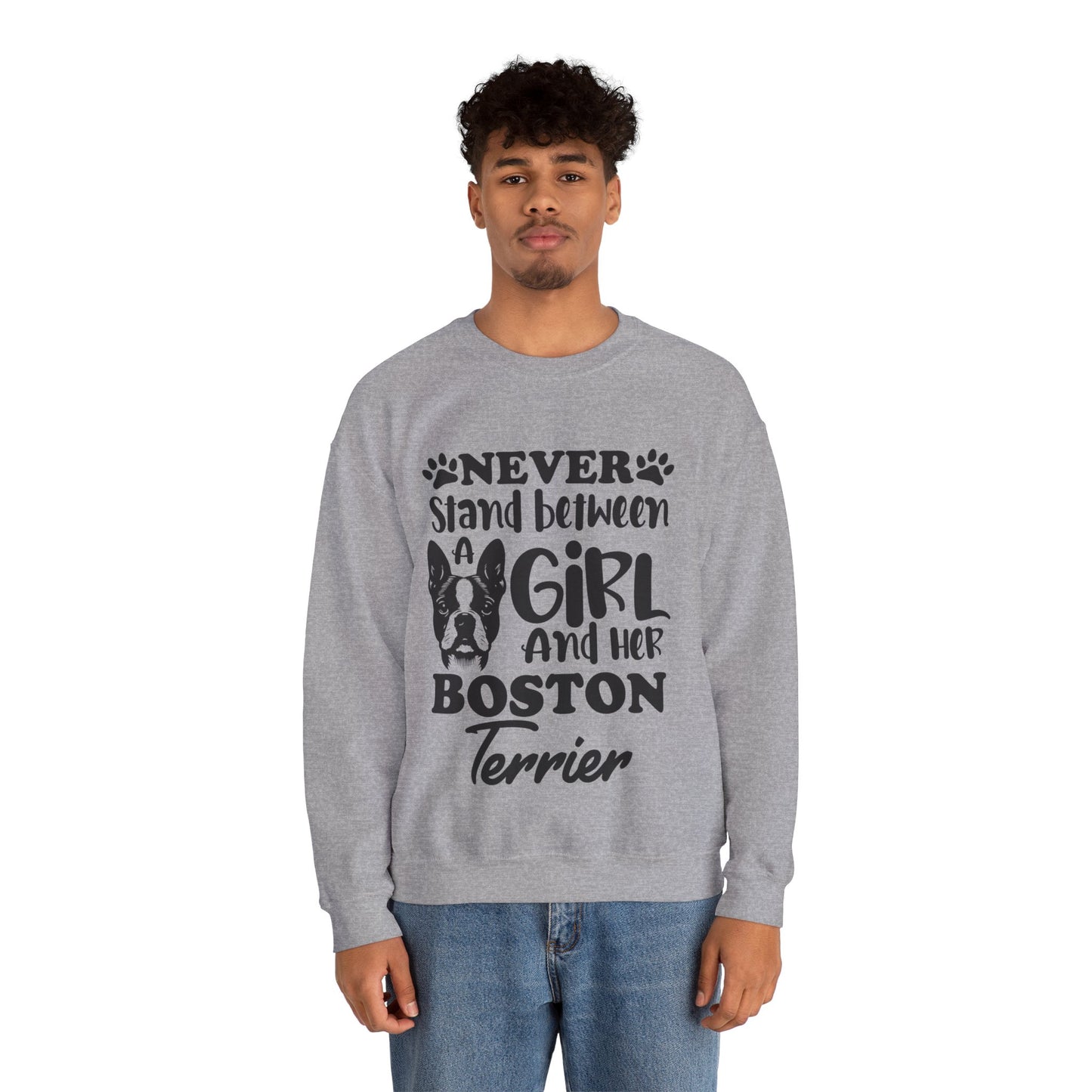 Dasher  - Unisex Sweatshirt for Boston Terrier lovers