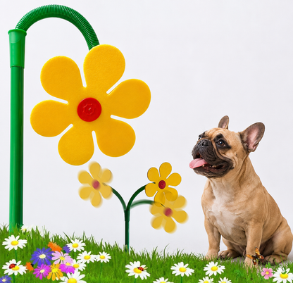 BloomSpray Flower Daisy Sprinkler – Adjustable 360° Rotating Garden Watering