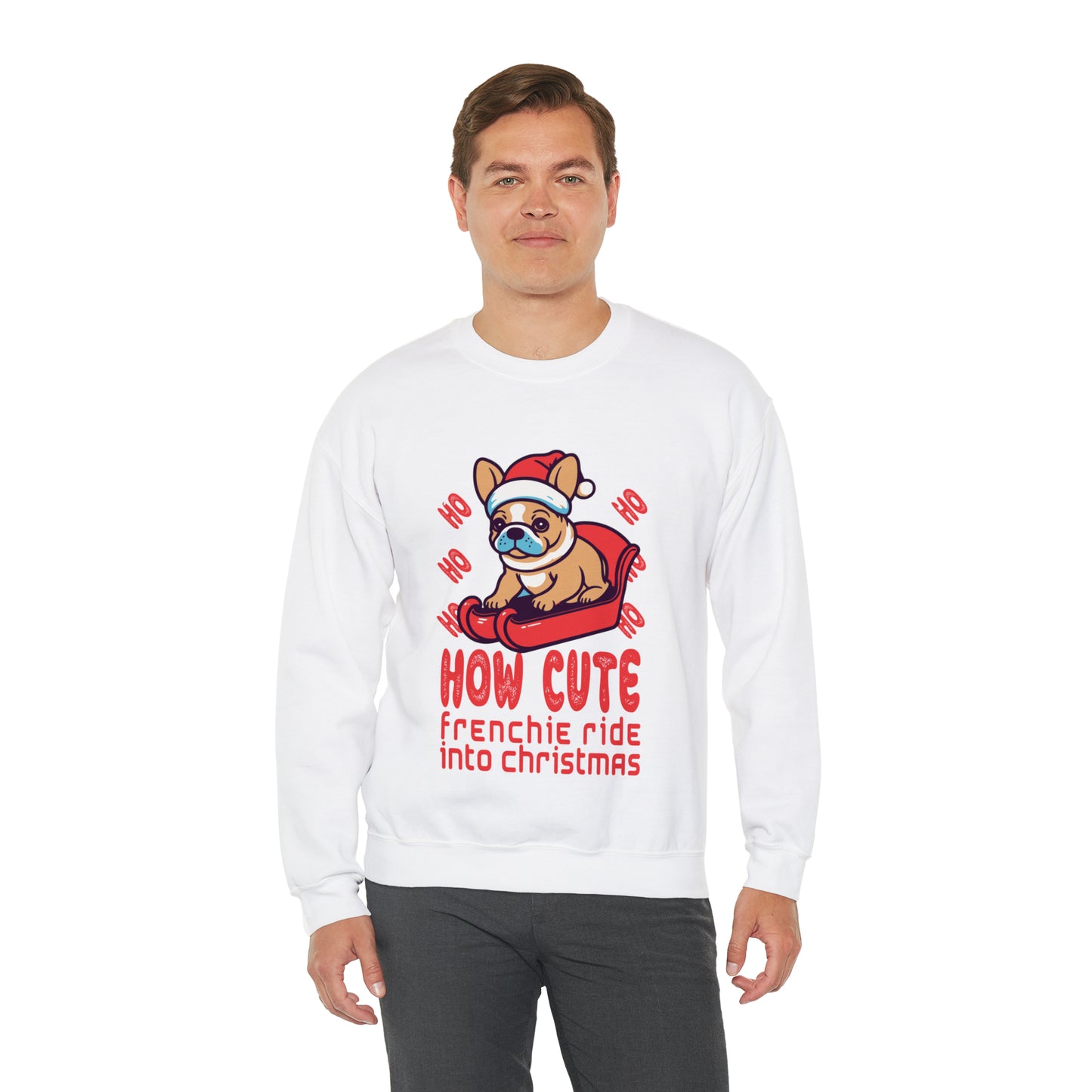 Frenchie Ride Sweater -  Unisex Sweatshirt