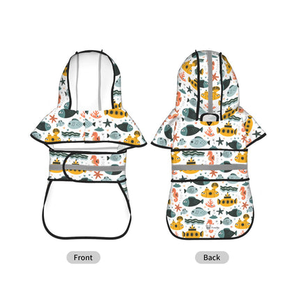 Ruby - Reflective Frenchie Poncho